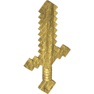 Lego meč Minecraft, zlatá (6093621)
